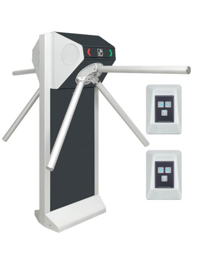 CARDDEX Комплект двухпроходной сетевой проходной STL-04NEC в Петропавловске-Камчатском Турникеты Pintop.ru