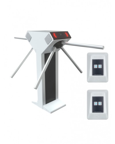 CARDDEX Комплект двухпроходной сетевой проходной STR-04NEC в Петропавловске-Камчатском Турникеты Pintop.ru