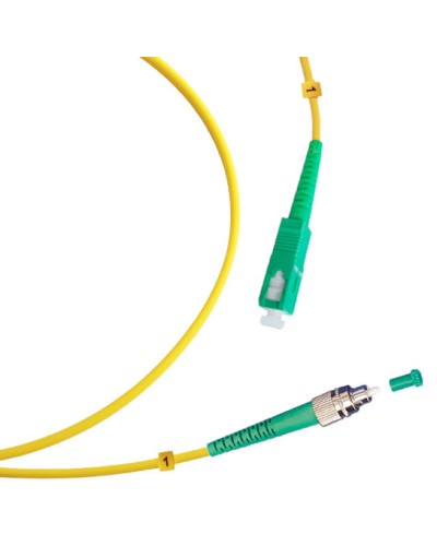 Шнур оптический simplex FC/APC-SC/APC 9/125 sm 15м LSZH Cabeus FOP(s)-9-FC/APC-SC/APC-15m в Петропавловске-Камчатском Патч-корды оптические Pintop.ru