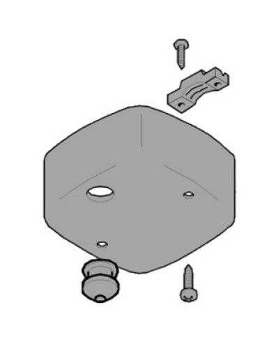 Крышка привода нижняя FLEX Came 119RID150 в Петропавловске-Камчатском Запчасти для шлагбаумов и автоматики Pintop.ru