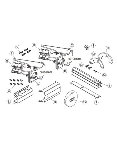 Крышка рычага FLEX Came 119RID186 в Петропавловске-Камчатском Запчасти для шлагбаумов и автоматики Pintop.ru
