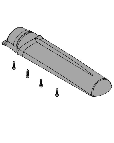 Крышка кожуха винта АХ302304, АХ3024, АХ402306, АХ412306 Came 119RID308 в Петропавловске-Камчатском Запчасти для шлагбаумов и автоматики Pintop.ru