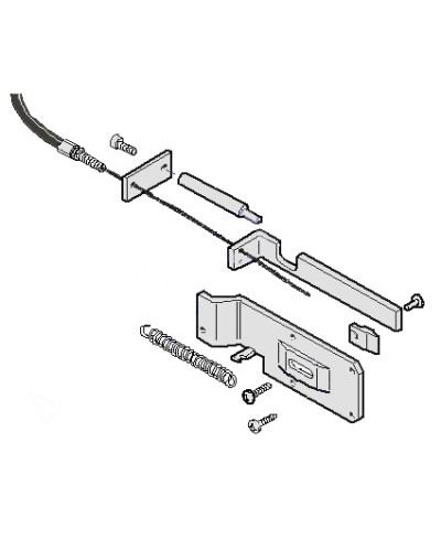 Механизм разблокировки G12000 Came 119RIG103 в Петропавловске-Камчатском Запчасти для шлагбаумов и автоматики Pintop.ru