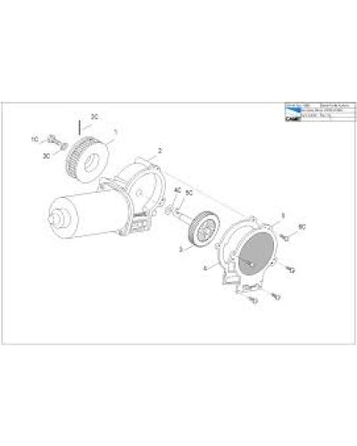 Моторедуктор RODEO Came 119RIP119 в Петропавловске-Камчатском Запчасти для шлагбаумов и автоматики Pintop.ru