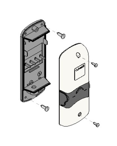 Корпус приемника DTA01 DTA02 DBS01 DBS02 Came 119RIR256 в Петропавловске-Камчатском Запчасти для шлагбаумов и автоматики Pintop.ru