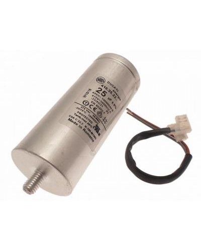 Конденсатор 25 мкФ с гибк. выводами и болтом Came 119RIR297 в Петропавловске-Камчатском Запчасти для шлагбаумов и автоматики Pintop.ru