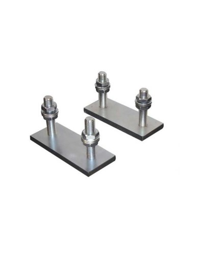 Подставка регулировочная с болтами, комплект для 1 тележки, универсальная для тележек S и M Came PLATE KIT C1 - в Петропавловске-Камчатском Комплектующие для откатных ворот Pintop.ru