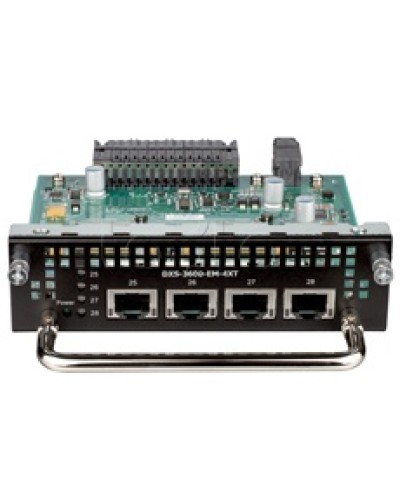Модуль расширения с 4 портами D-Link DXS-3600-EM-4XT/A1A в Петропавловске-Камчатском Дополнительное оборудование для сетей Pintop.ru