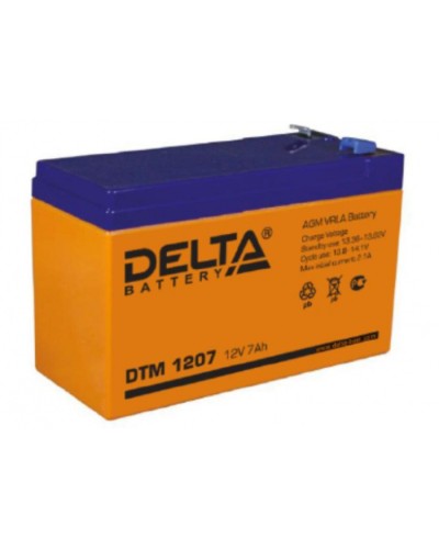 Аккумулятор свинцово-кислотный Delta DTM 1207 в Петропавловске-Камчатском Электротехническое оборудование Pintop.ru