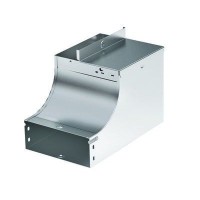 Угол CSSS 90 вертикальный внутр. переходник левый. осн.150 H100 горячеоцинкованный DKC 37073KHDZ