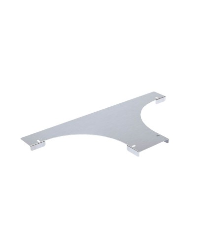 Крышка на ответвитель универсальный с основанием 400, 1,2 мм, горячий цинк DKC SKFN400KHDZ в Петропавловске-Камчатском Аксессуары для лотков Pintop.ru