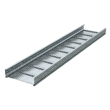 Лоток листовой 200x400, лонжерон 2 мм, L 3 м, горячий цинк DKC (USH324HDZ)