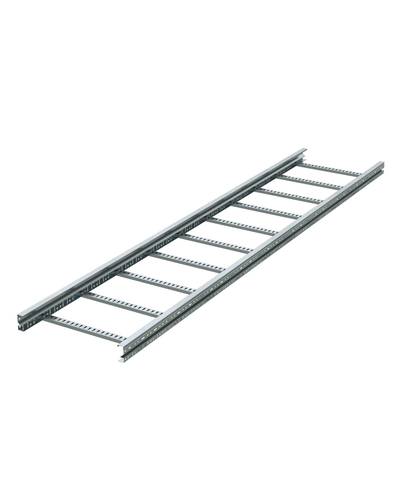 Лоток лестничный 80х500, лонжерон 2 мм, L 3 м, горячий цинк DKC (ULH385HDZ) в Петропавловске-Камчатском Кабельные лотки Pintop.ru