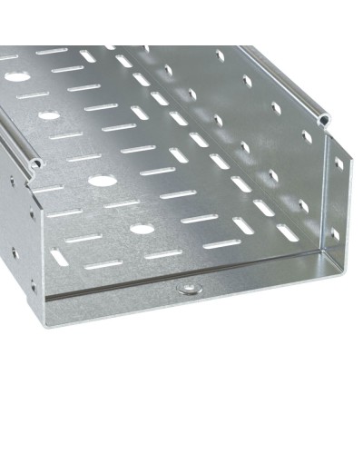 Лоток перф. 200х100 L 3000 толщ. 1,2 мм, горячеоцинкованный DKC (3534312HDZ) в Петропавловске-Камчатском Кабельные лотки Pintop.ru