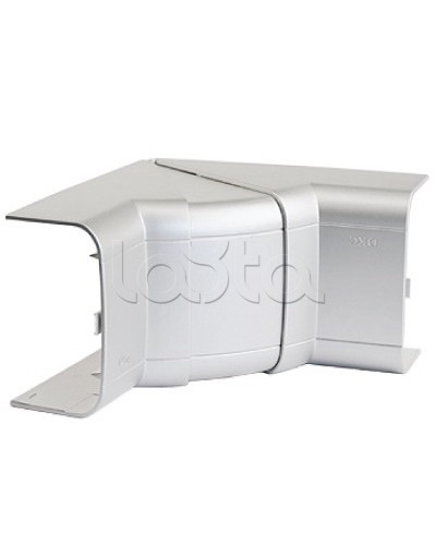 Угол внутренний 110х50 мм, изменяемый 70-120°, цвет серый металлик DKC 01051G в Петропавловске-Камчатском Аксессуары для кабель-канала Pintop.ru