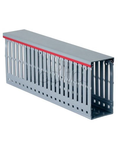 Короб перфорированный, серый RL6 40x60 мм DKC 01107RL (36м/упк) в Петропавловске-Камчатском Кабельные лотки Pintop.ru