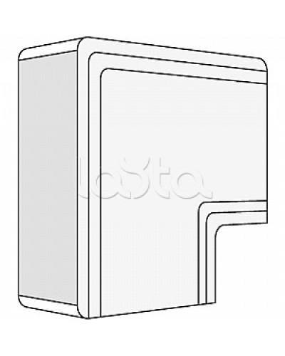 Угол плоский 150x60 NPAN DKC 01747 в Петропавловске-Камчатском Аксессуары для кабель-канала Pintop.ru