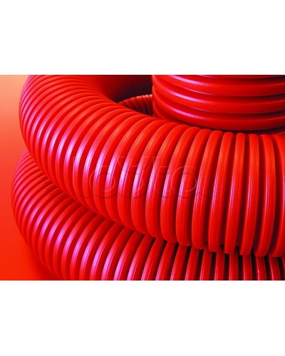 Труба гофрированная двустенная ПНД 110 мм для кабельной канализации с зондом DKC 121911 (50 м) в Петропавловске-Камчатском Труба гофрированная Pintop.ru