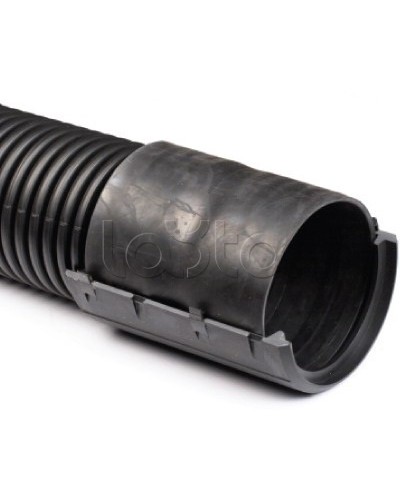 Муфта соединительная (разъемная с фиксатором) для трубы двустенной диам. 110 мм DKC(017110) в Петропавловске-Камчатском Повороты, муфты, тройники Pintop.ru