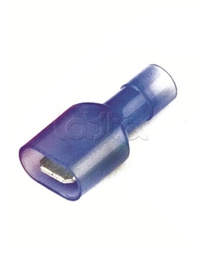 Наконечник плоский полностью изолир. (вилка) 1,5-2,5 кв.мм 6,3х0,8 мм (РППИ-П) DKC 2B22TP в Петропавловске-Камчатском Крепежные изделия Pintop.ru