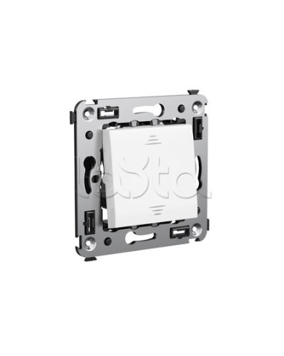 Выключатель одноклавишный в стену, Avanti, Ванильная дымка DKC 4405103 в Петропавловске-Камчатском Аксессуары для стоек и шкафов Pintop.ru