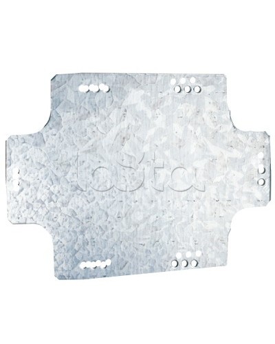 Монтажная пластина из оцинк. стали 206х164х1,5мм, для коробок 240х190мм DKC 59607 в Петропавловске-Камчатском Крепежные изделия Pintop.ru