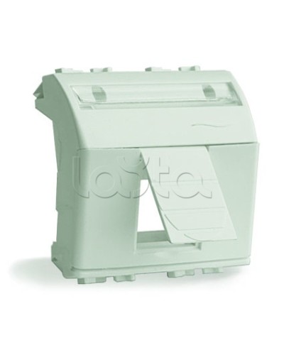 Адаптер для информационных разъемов Keystone, белый, 2 мод DKC 76613B в Петропавловске-Камчатском Аксессуары для кабель-канала Pintop.ru