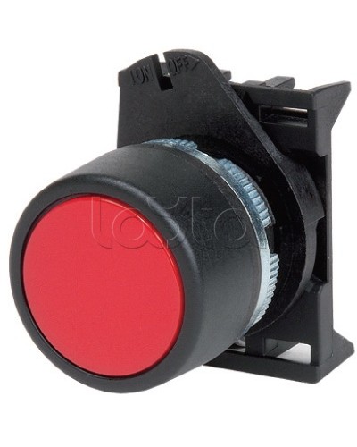 Кнопка плоская прозрачная без фиксации, красная DKC ABHLR1 в Петропавловске-Камчатском Аксессуары для стоек и шкафов Pintop.ru