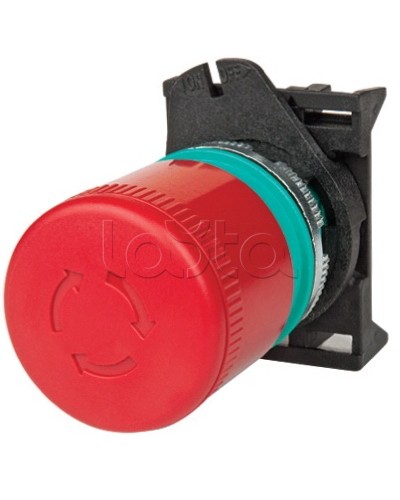 Кнопка аварийная грибовидная поворотная д.40 DKC ABHT1C4N в Петропавловске-Камчатском Крепежные изделия Pintop.ru