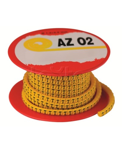 Колечко маркировочное C, 1,3-2,5мм. черное на желтом DKC AZO2CCBY в Петропавловске-Камчатском Крепежные изделия Pintop.ru