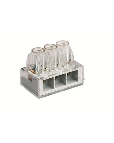 Колодка клеммная соединительная 3х6 мм. DKC B163 в Петропавловске-Камчатском Клеммные колодки Pintop.ru