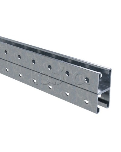 Профиль С-образный двойной L1800 толщина 2.5мм, горячеоцинкованный DKC (BPD4118HDZ) в Петропавловске-Камчатском Аксессуары для лотков Pintop.ru