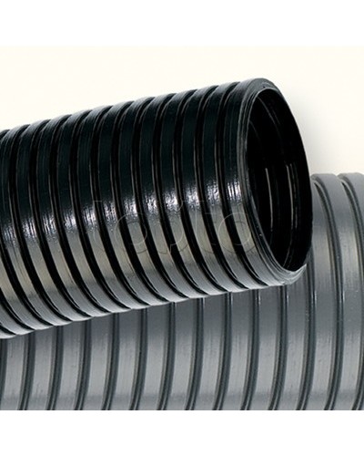 Труба гофрированная DN12мм, ПВ-0, D вн 12,2 мм, D нар 15,8 мм, полиамид 6, DKC PA601216F2 в Петропавловске-Камчатском Труба гофрированная Pintop.ru