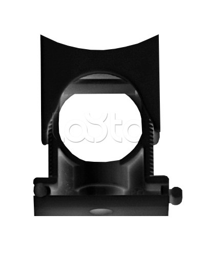 Держатель с крышкой DN10-17мм, полиамид,чёрный DKC (PASW1017N) в Петропавловске-Камчатском Держатели, клипсы, скобы Pintop.ru