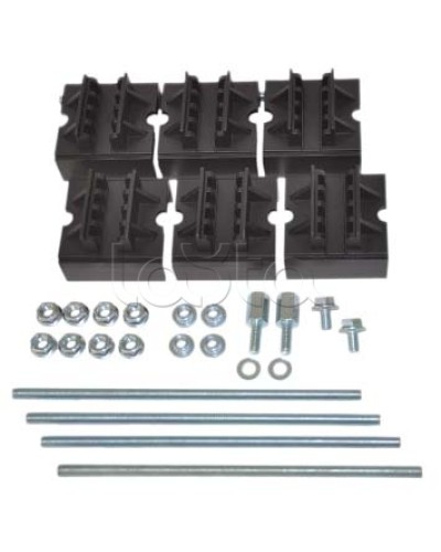 Набор держателей, для шин толщиной 10мм, 1-3 шины на полюс, 4 полюса DKC R5BSEV3/10TN в Петропавловске-Камчатском Повороты, муфты, тройники Pintop.ru