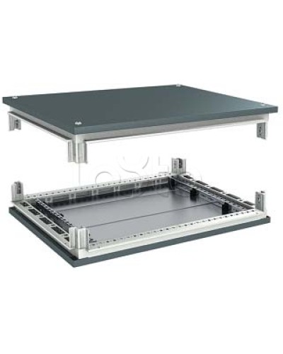 Комплект крыша и основание для шкафов CQE 1200x600 мм DKC R5KTB126 в Петропавловске-Камчатском Полки для шкафов и стоек Pintop.ru