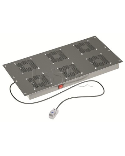 Потолочный вентиляторный модуль, с термостатом 6 вент. для крыши Ш= 600мм DKC R5VSIT6006FT в Петропавловске-Камчатском Вентиляторные модули Pintop.ru