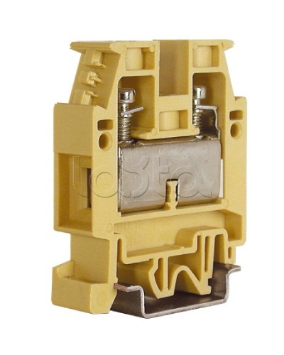 зажим бежевый 16 кв.мм DKC ZCB510 в Петропавловске-Камчатском Аксессуары для стоек и шкафов Pintop.ru