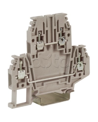 Зажим клеммный проходной 2.5 кв.мм DKC ZDB100GR в Петропавловске-Камчатском Клеммные колодки Pintop.ru