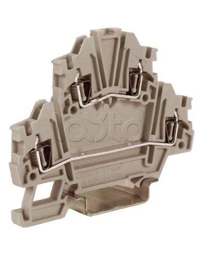 Зажим, серый, 1,5 кв.мм DKC ZHD200GR-RET в Петропавловске-Камчатском Держатели, клипсы, скобы Pintop.ru