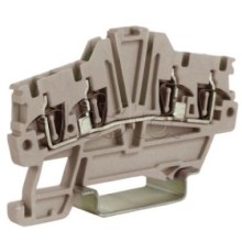 Зажим 1,5 кв.мм синий 2 ввод/2 вывода DKC ZHI420