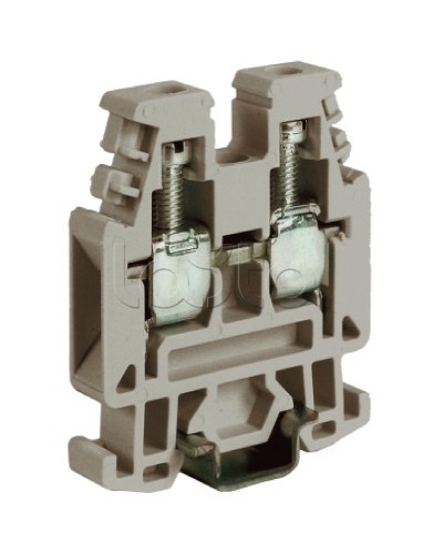 Зажим 4 кв.мм серый DKC ZRP300GR в Петропавловске-Камчатском Крепежные изделия Pintop.ru