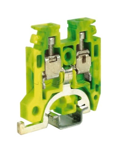 Зажим для заземления желт.зелен 2,5 кв.мм DKC ZTR110 в Петропавловске-Камчатском Крепежные изделия Pintop.ru