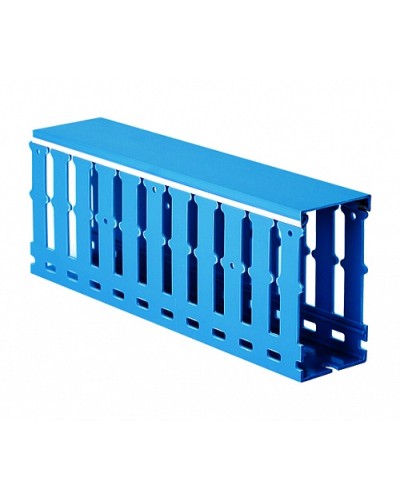 Короб перфорированный, синий RL6 60x80 DKC 01262RL в Петропавловске-Камчатском Аксессуары для кабель-канала Pintop.ru