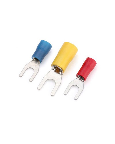 Наконечник вилочный с изолир.фланцем 1,5-2,5 кв.мм 3,5 мм (НВИ) DKC 2B135P в Петропавловске-Камчатском Крепежные изделия Pintop.ru