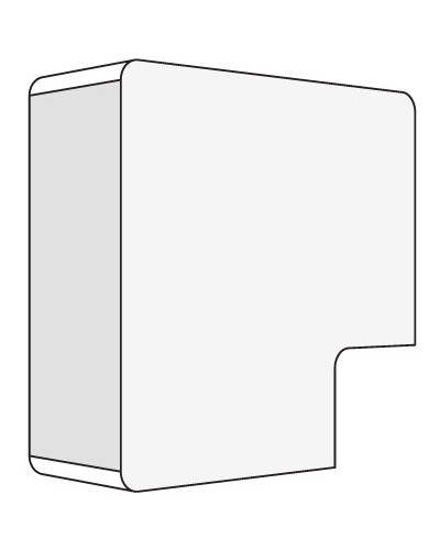 Угол плоский 30x10 APM (40 шт/уп) DKC 00408 в Петропавловске-Камчатском Аксессуары для кабель-канала Pintop.ru