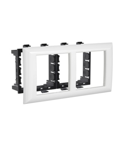 Рамка-суппорт Avanti белый для In-liner Front, 4 мод. DKC 4400914 в Петропавловске-Камчатском Аксессуары для лотков Pintop.ru