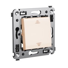 Инвертор одноклавишный в стену, "Avanti", "Ванильная дымка" DKC 4405123