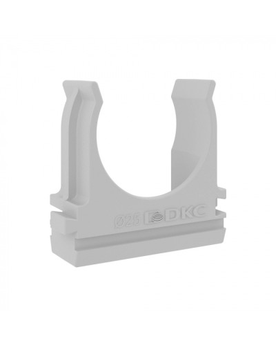 Держатель с защелкой, д.25мм, в упаковках по 5шт. DKC (51025R5) в Петропавловске-Камчатском Держатели, клипсы, скобы Pintop.ru