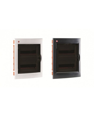 Щиток встраиваемый 24 мод.,IP 41 , черный DKC 82524 в Петропавловске-Камчатском Аксессуары для стоек и шкафов Pintop.ru